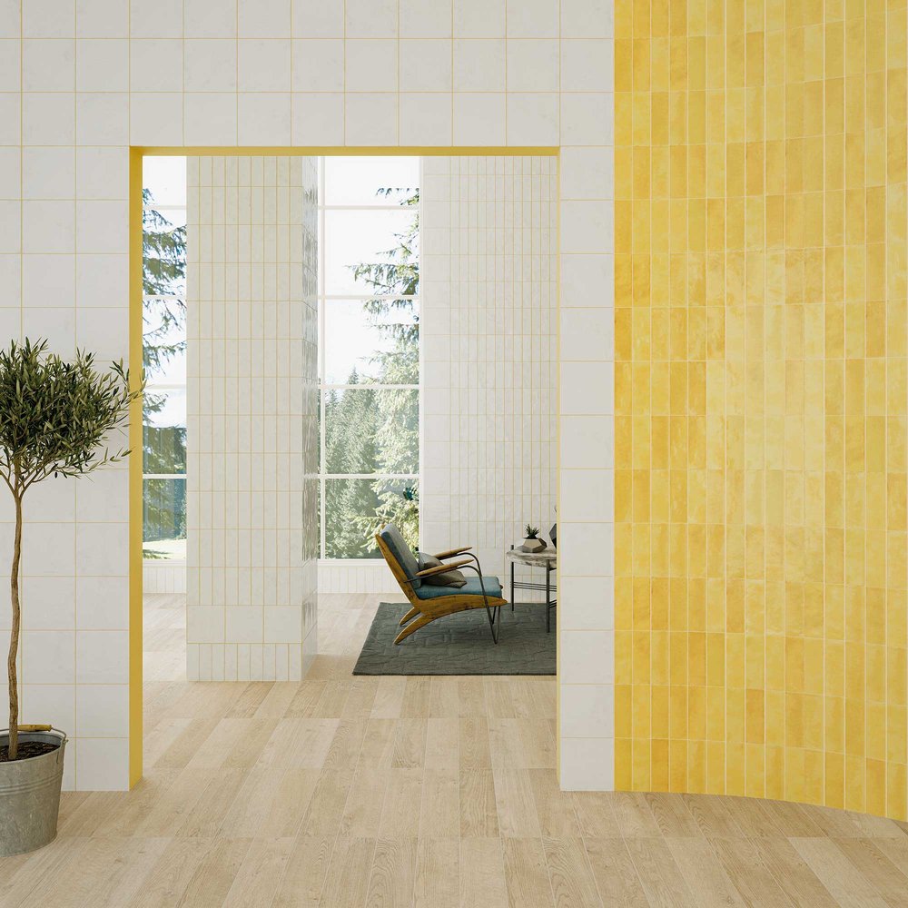 Johnson Tiles Tuscany Lemon Gloss