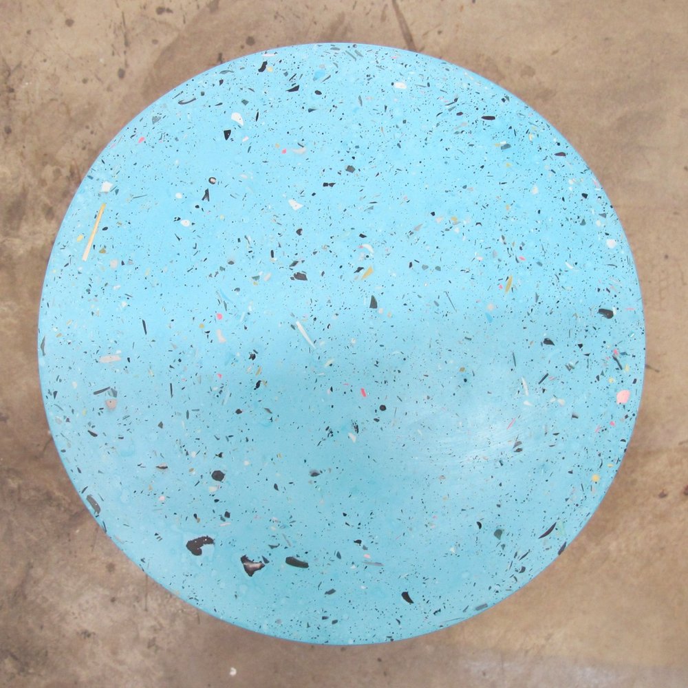 Poured Table by Troels Flensted