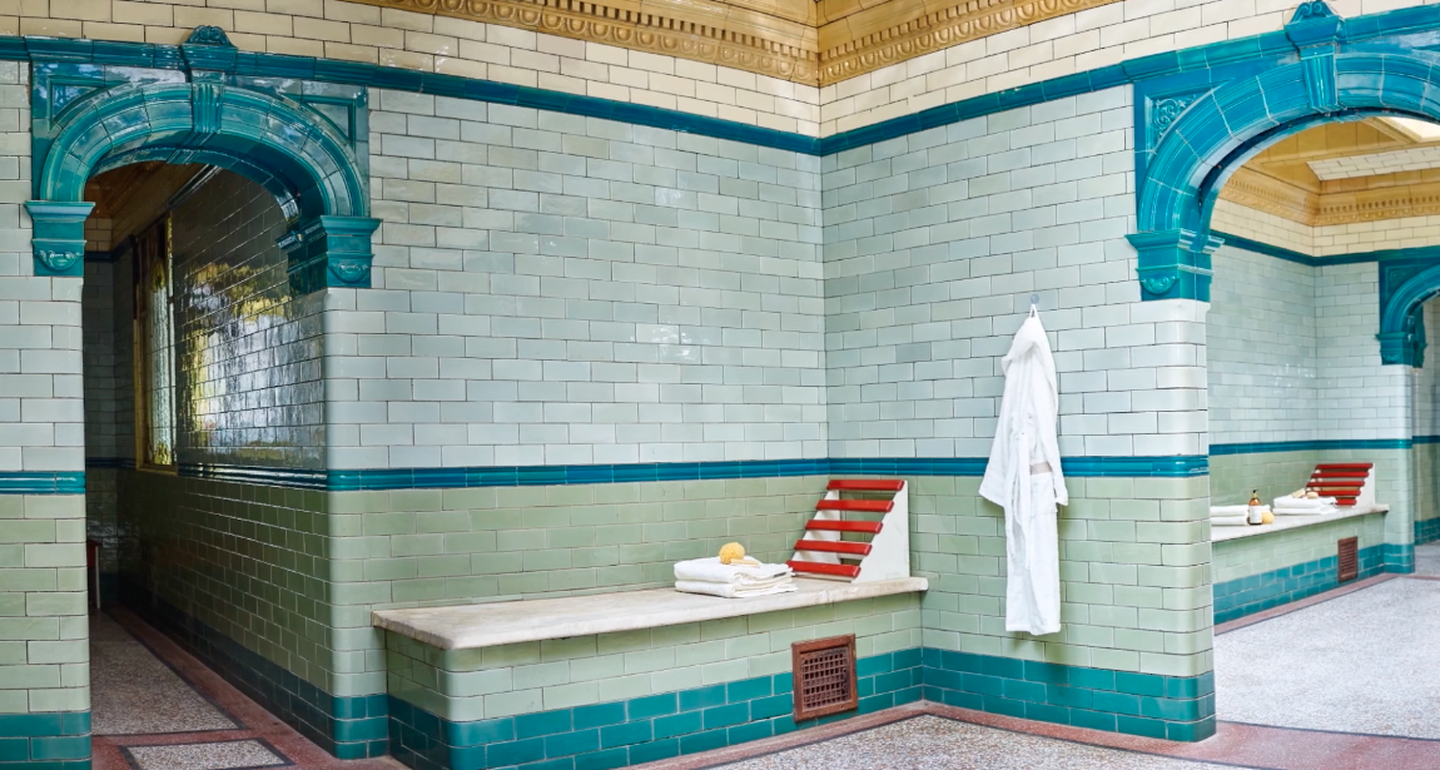 Manchester’s iconic Victoria Baths inspires heritage style tile range